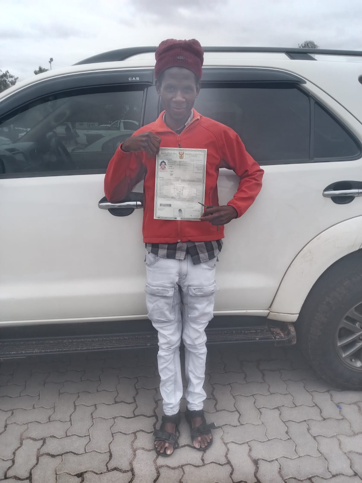 Learner who passed their driving test with 1Tec